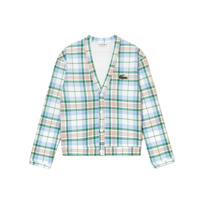 LACOSTE Sweatshirt Men's White/Green-0