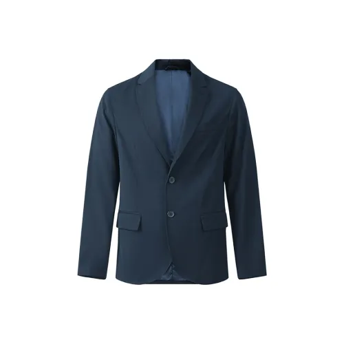 ARMANI EXCHANGEAE SS23 Business Suit Coat Men's Marine Blue