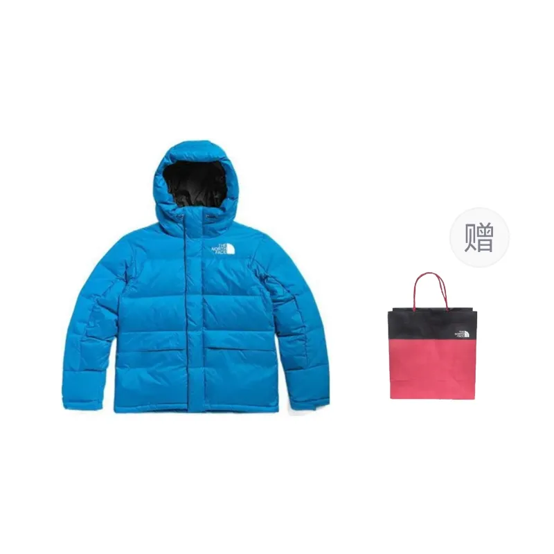 THE NORTH FACE Down Jacket Men's Blue Includes Shopping Bag-0