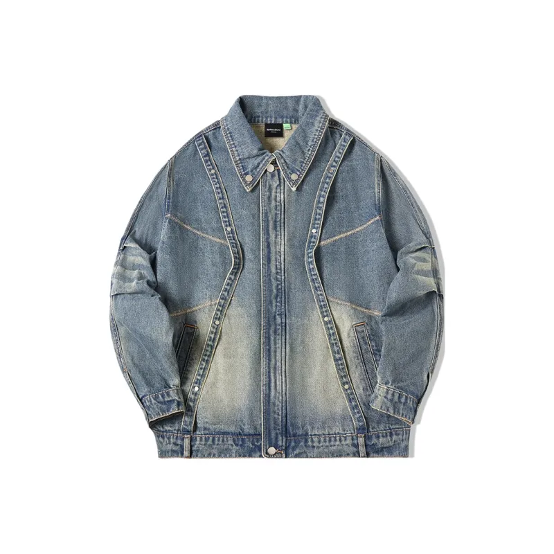 EPTISON Denim Jackets Unisex Denim Blue-0