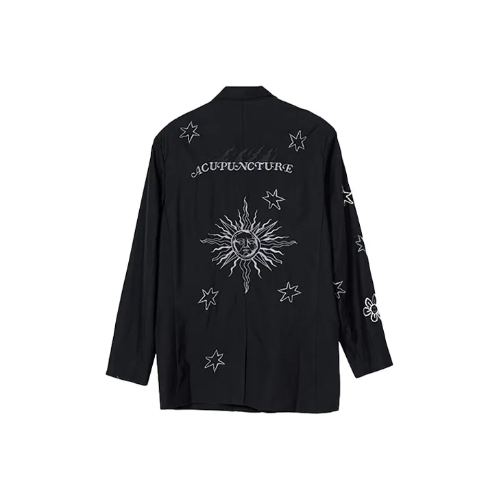 Acupuncture Business Suits Unisex Black-0