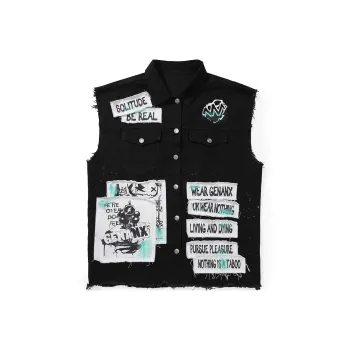 GENANX Vests Unisex Black