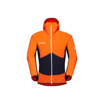 MAMMUT Eiger Jackets Men Orange Night Black