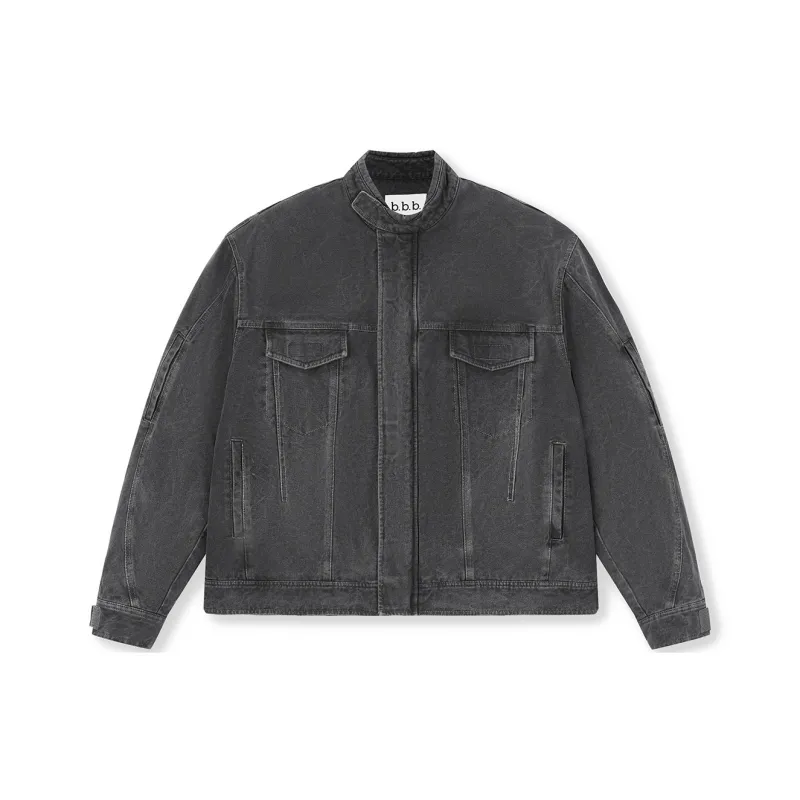 BONELESS Jacket Unisex Washed Gray-0