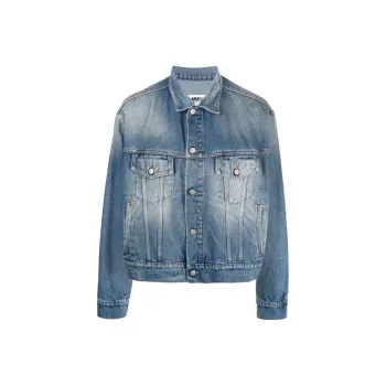 MM6 Maison Margiela SS23 Denim Jacket Men's Blue