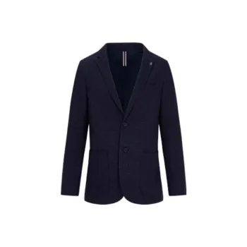 HAZZYS Business Suits Men Deep Navy Blue