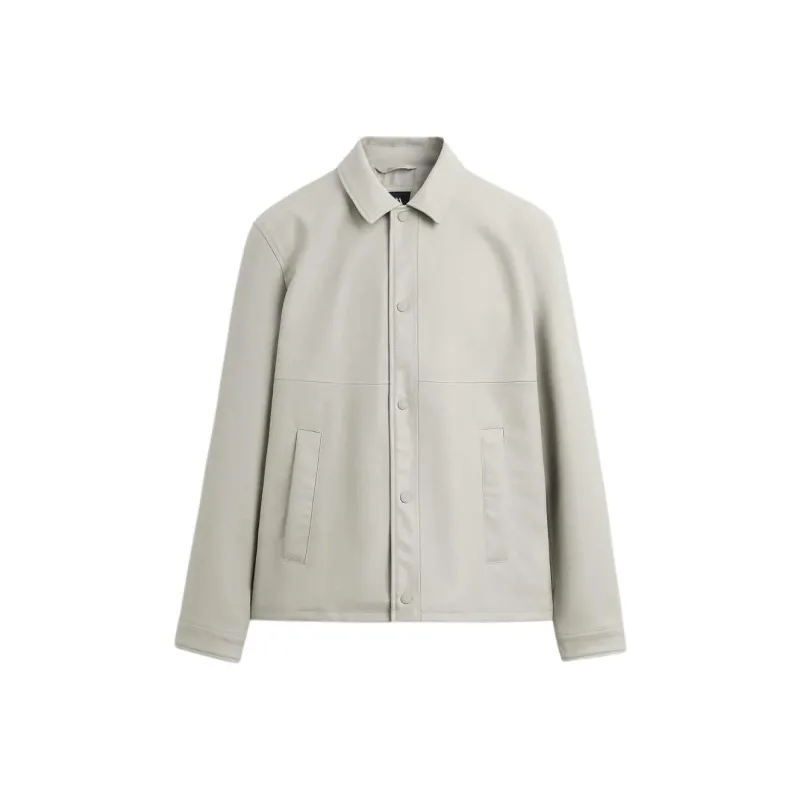 ZARA Jackets Coats Men's Light Gray-0