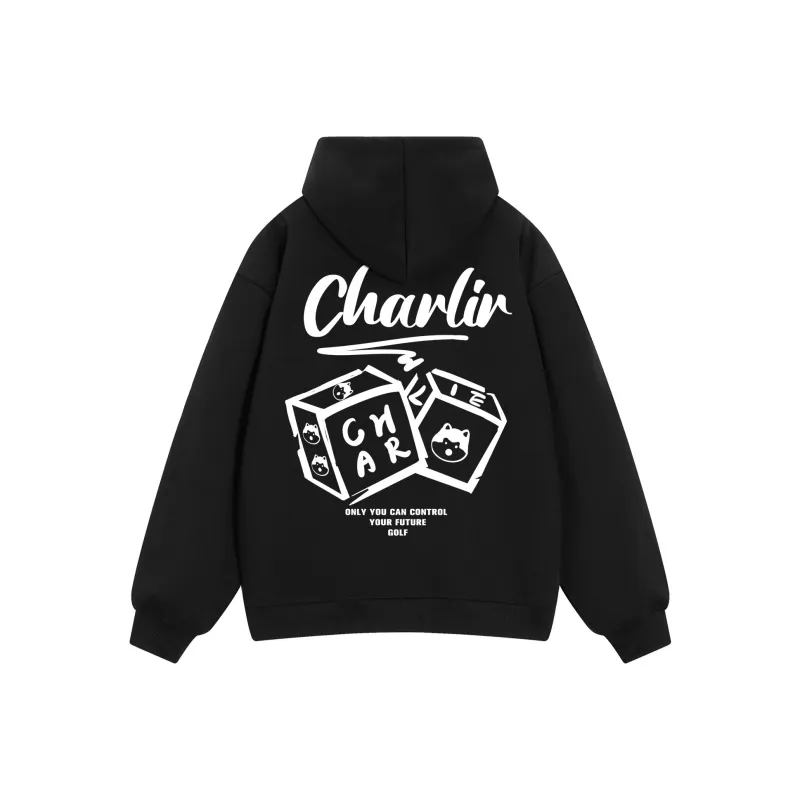 CHARLIE GOLF Sweatshirt Unisex Black-0