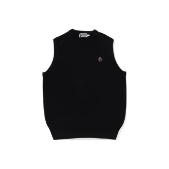 A BATHING APE Head One Point Knit Vest
