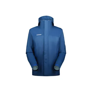 MAMMUT Microlayer 2.0 HS Jackets Coats Men's Deep Ice Blue