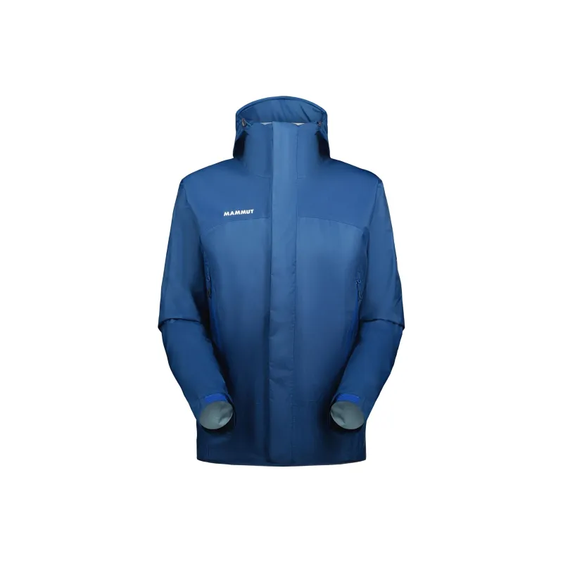 MAMMUT Microlayer 2.0 HS Jackets Coats Men's Deep Ice Blue-0