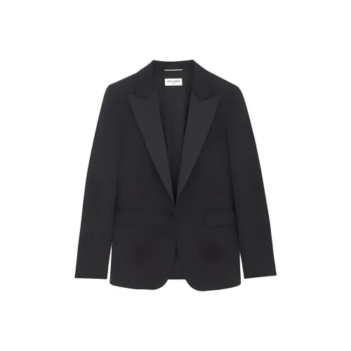 SAINT LAURENT FW23 Business Suit Coat Men's Black