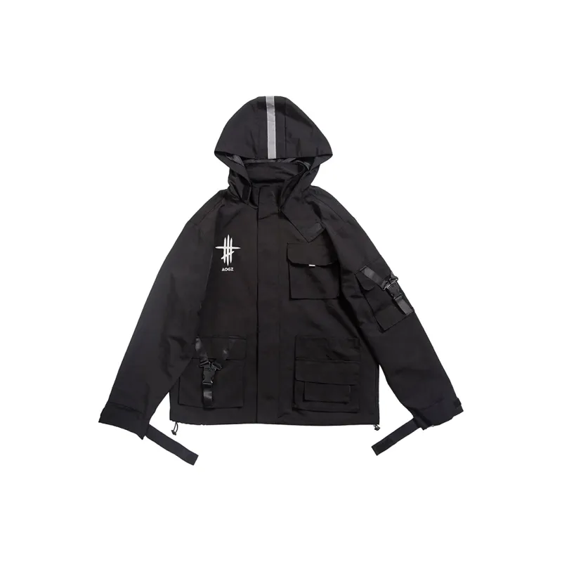 AOGZ Jackets Unisex Black-0