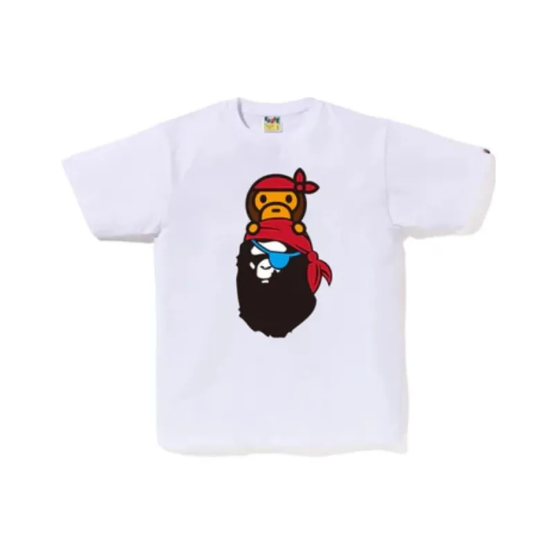 Bape Pirate Milo On Ape Head Tee-1