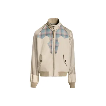 Maison Margiela X Pendleton Yoke detail Bomber Jacket