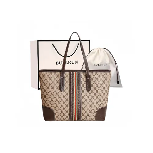 Bullrun PVC Shoulder Bag Regular Women's Coffee