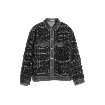 IEW.H Loose Fit Denim Jacket Men's