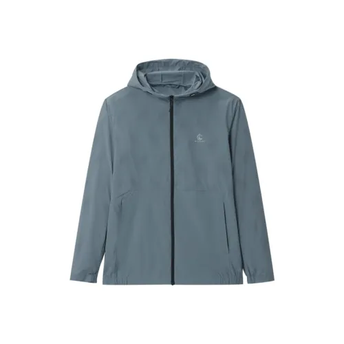 HLA Jackets Men UV Protection Medium Green Patchwork 20