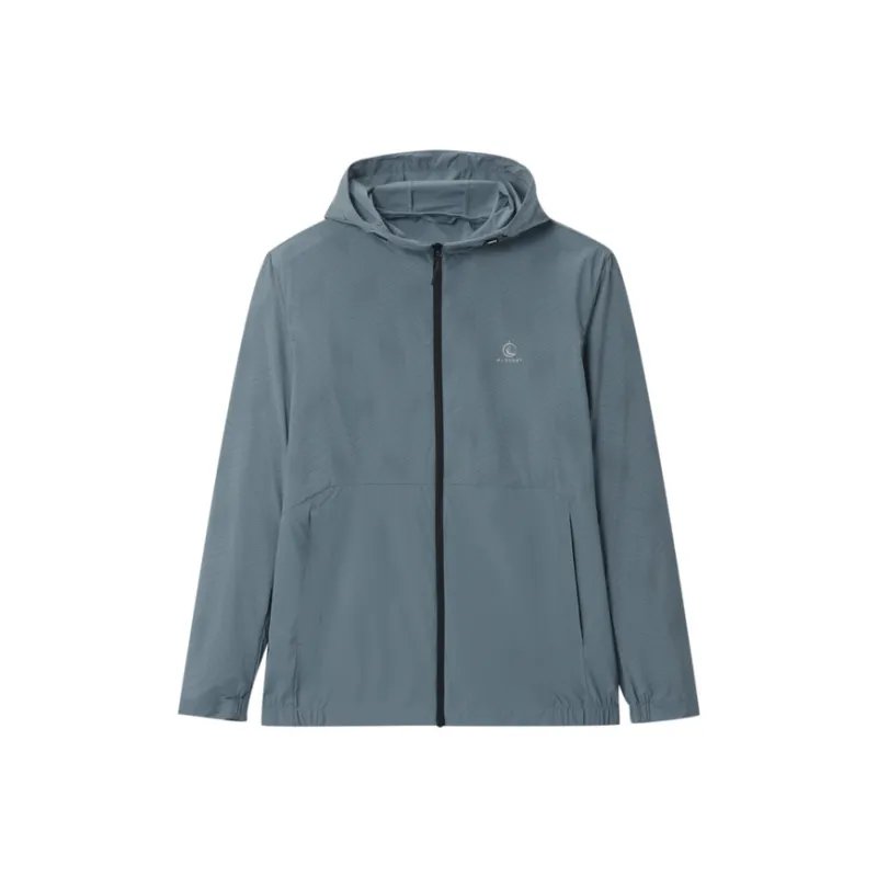 HLA Jackets Men UV Protection Medium Green Patchwork 20-0
