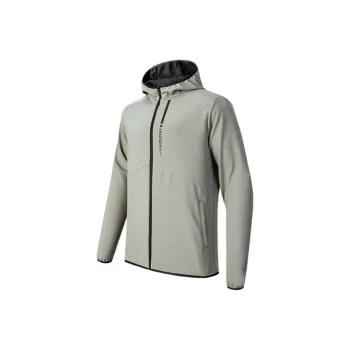Anta Waterproof And Breathable Windbreaker Jacket Men's Gray
