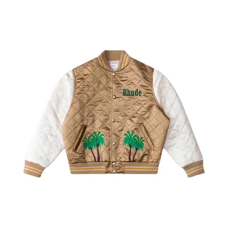 RHUDE Satin Bomber Jacket-0