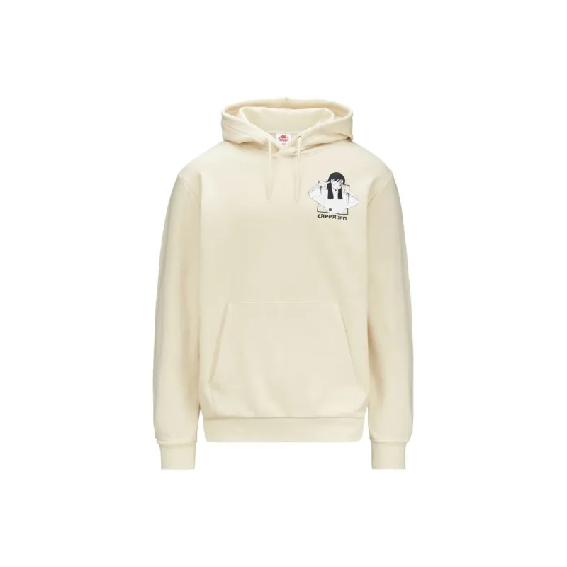 Kappa Sweatshirt Men's White Asparagus-0