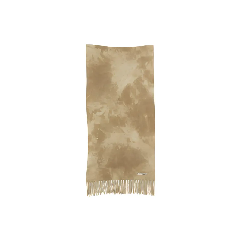 Acne Studios Logo appliqué Wool Scarf-0