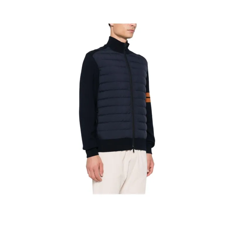 Ermenegildo Zegna Zip Up Quilted Padded Jacket-6