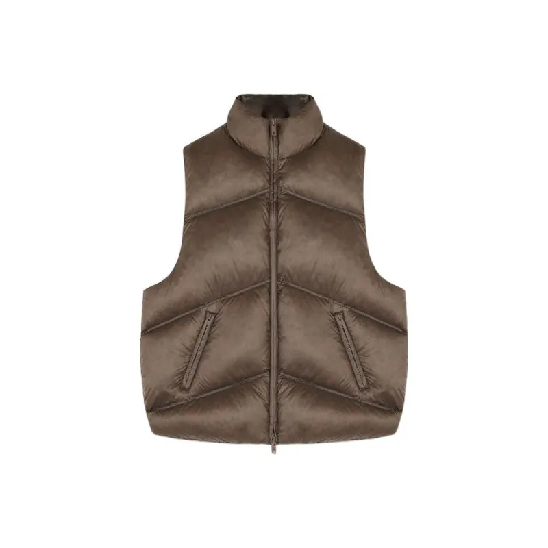 REPRESENT High Neck Zipped Padded Vest-0