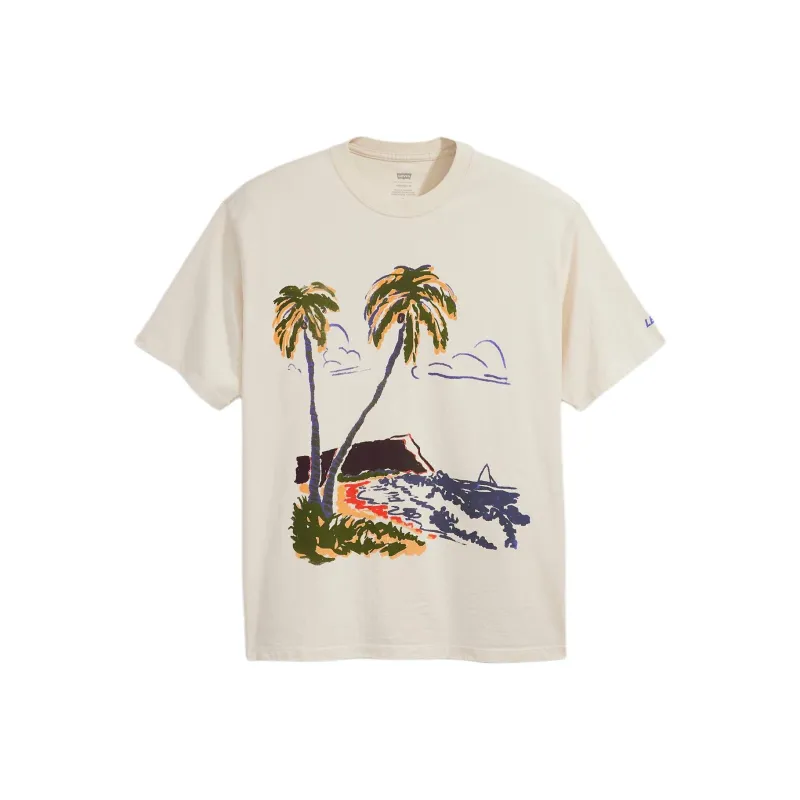 Levis T-Shirts Men White-0