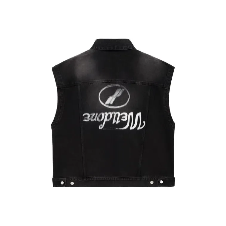 WE11DONE FW22 Tank Tops Unisex Black-0