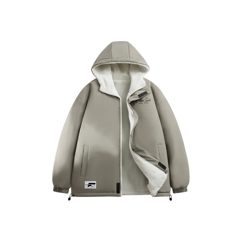 FASTFISH Puffer Jacket Unisex Purple-5