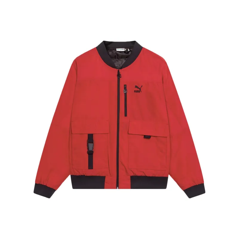 PUMA Jackets Men Red-0