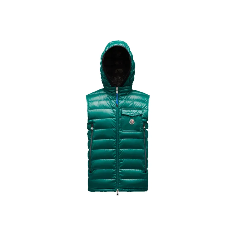 Moncler Vests Men Green-0