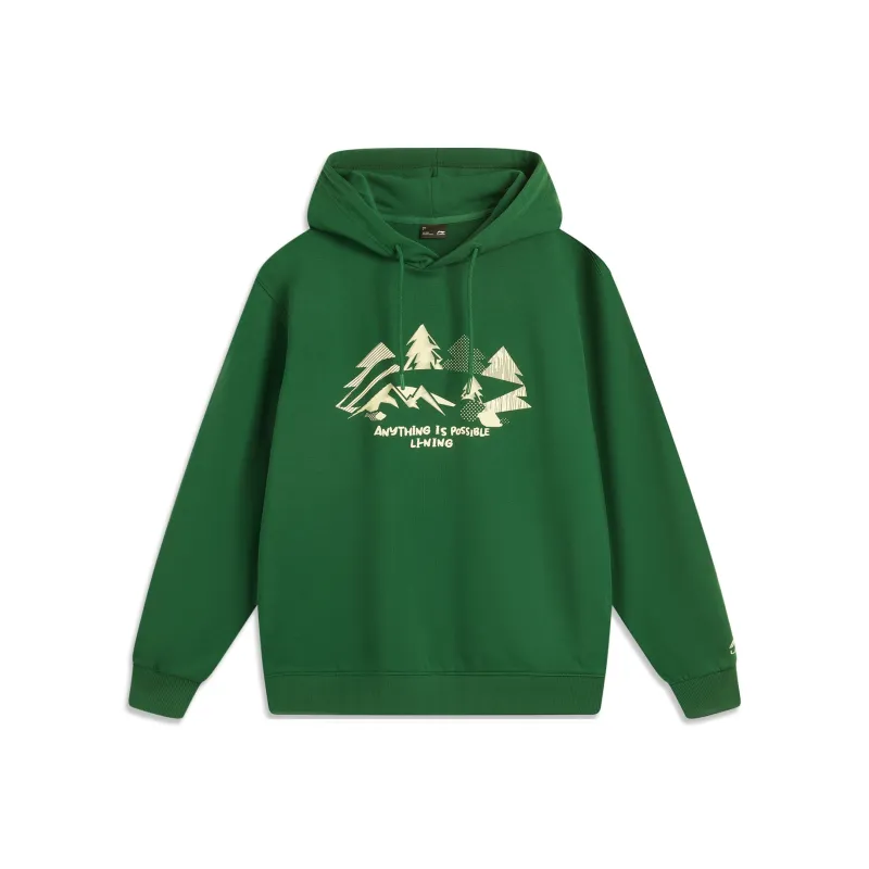 LiNing Sports Life Collection Sweatshirt Men's Eden Green-0