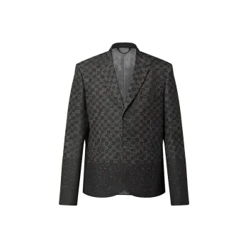 LOUIS VUITTON Business Suits Coats Men's Black