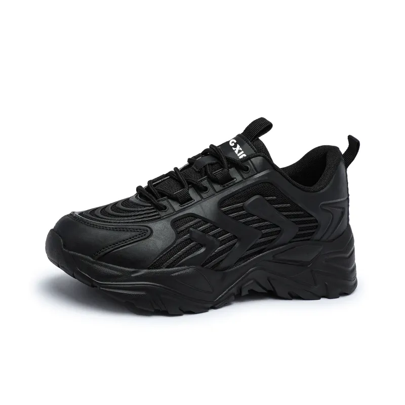 Singing Anti Slip And Wear Resistant Height Increasing Low Top Chunky Sneakers Unisex-6