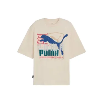 PUMA T-Shirt Men's High Mountain Snow White