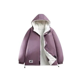 FASTFISH Puffer Jacket Unisex Purple