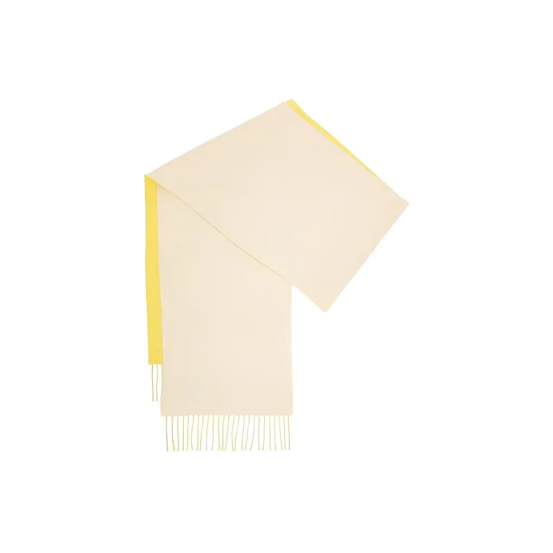 LOEWE Knit Scarves Women's Yellow-1