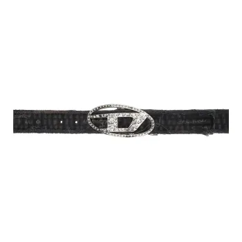 DIESEL B-1DR Embellished Denim Belt
