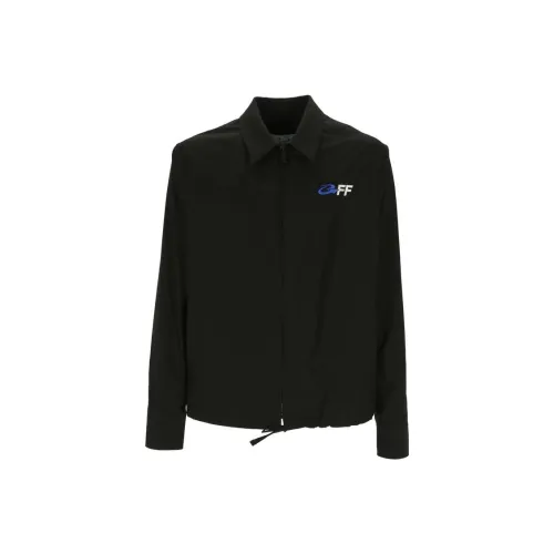OFF WHITE Zipped Long Sleeved Shirt