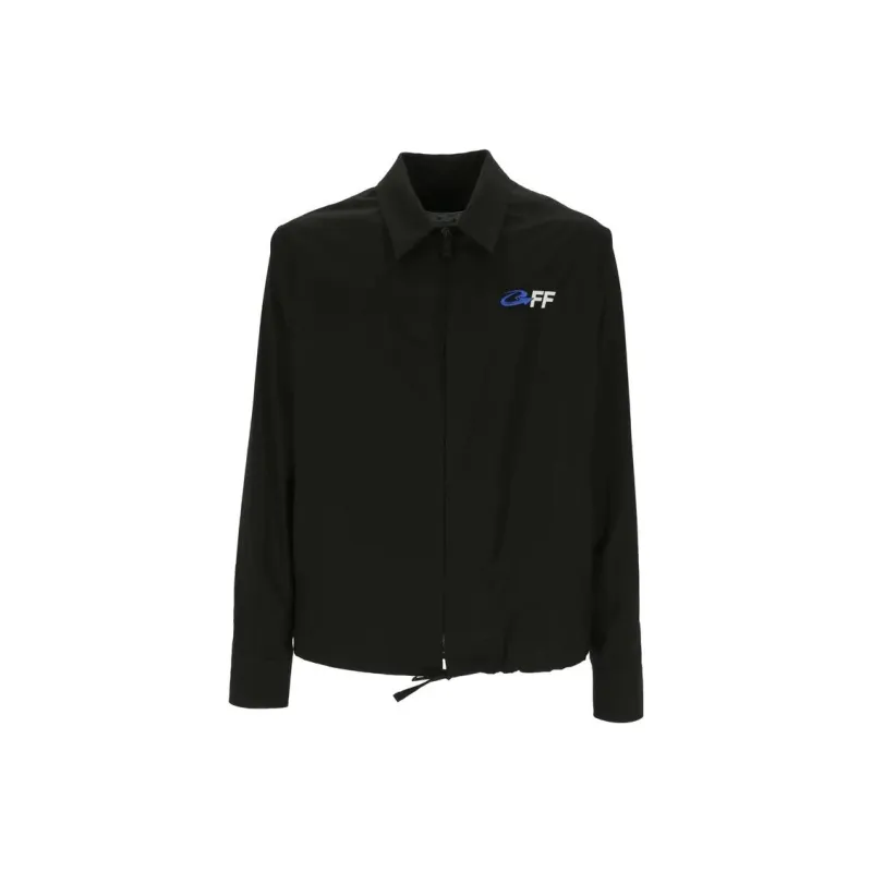 OFF WHITE Zipped Long Sleeved Shirt-0