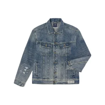 Lee Denim Jackets Men Medium Light Blue