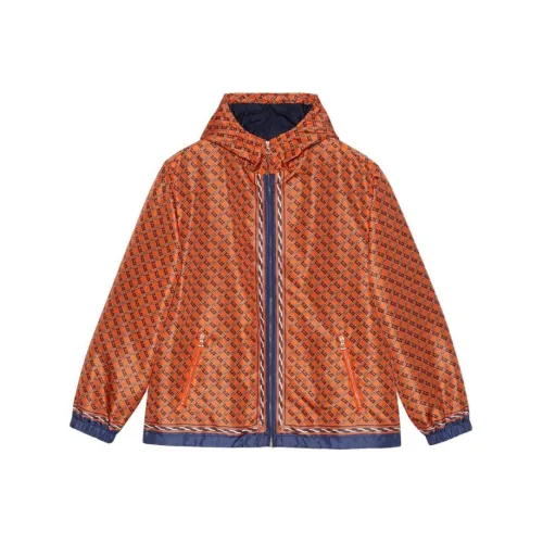 GUCCI Patterned Hooded Jacket