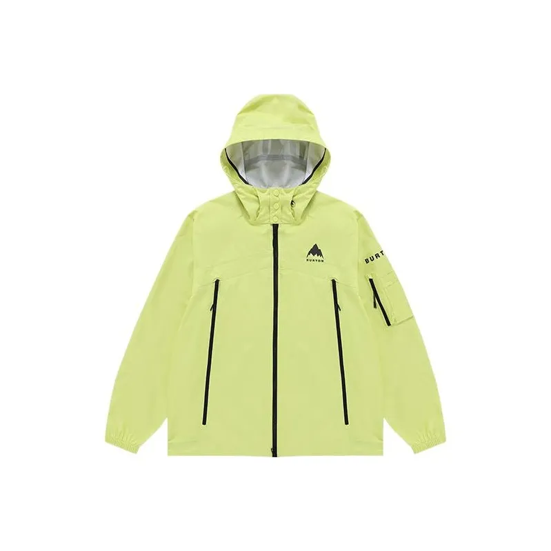 BURTON AIZAWA Spring And Summer Outdoor Collection SPROUT DRYRIDE Jacket Men's Light Green-0