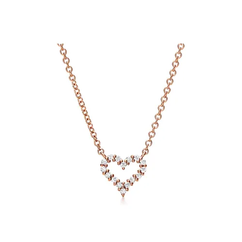 TIFFANY & CO. 18K Rose Gold Necklaces Women's