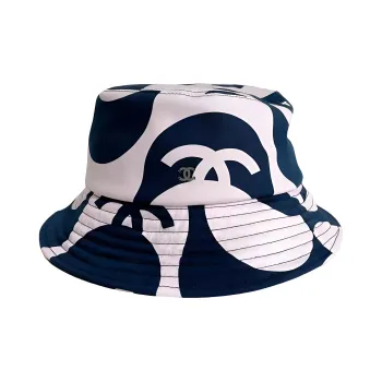 CHANEL Bucket Hats Women's Pink/Black