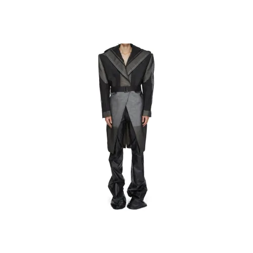 RICK OWENS/RO SS24 Jackets Coats Men's Black