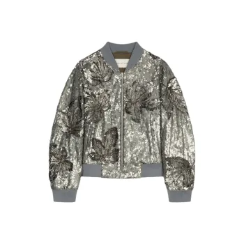 DRIES VAN NOTEN FW24 Jackets Coats Men's Silver